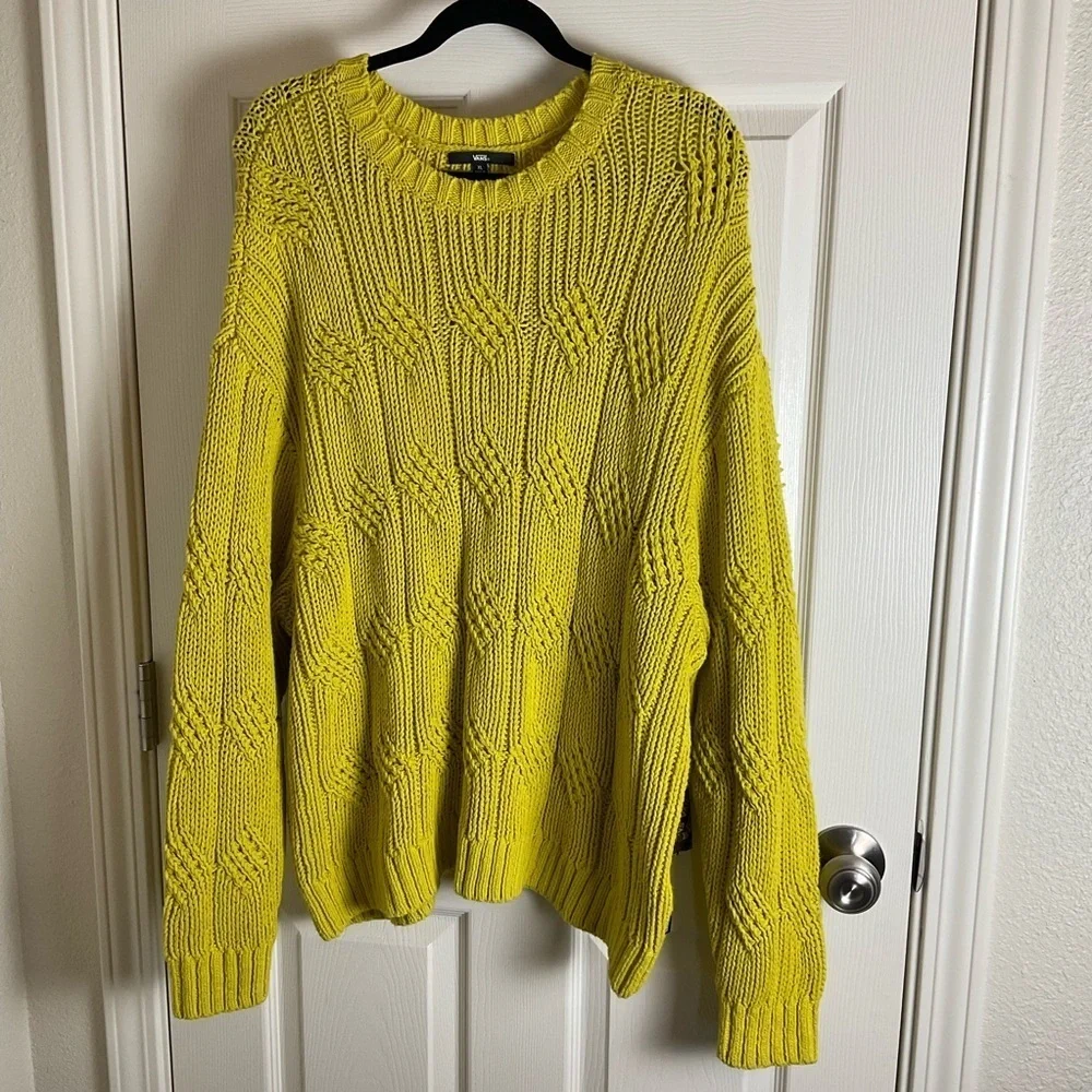 Vans Suzie Cable Crew Sweater Women’s Size X-Large
